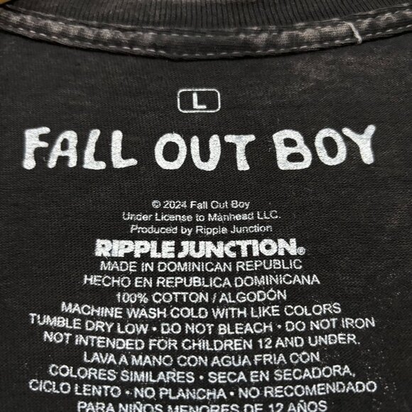 Fall Out Boy So Much (for) Stardust T-shirt size Large - Picture 4 of 4